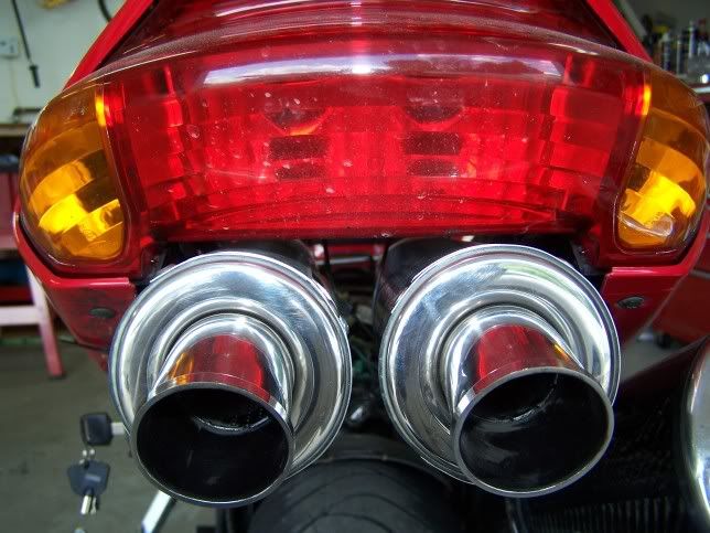 underseat exhaust bikes